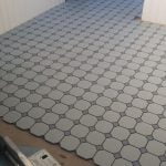 Fredriksbergs Golv & Kakel Läggning av klinkers i hall Vänersborg, Trollhättan